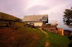 Almhütte auf der Kotzalm