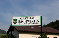Das Gasthaus Bachwirt