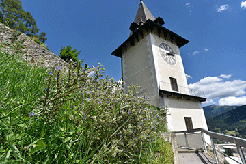 Der Uhrturm - der Glockenturm auf dem Schlossberg