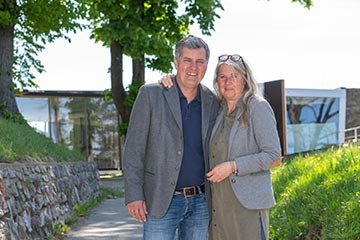 Anita Frager und Ehemann Harald Frager.